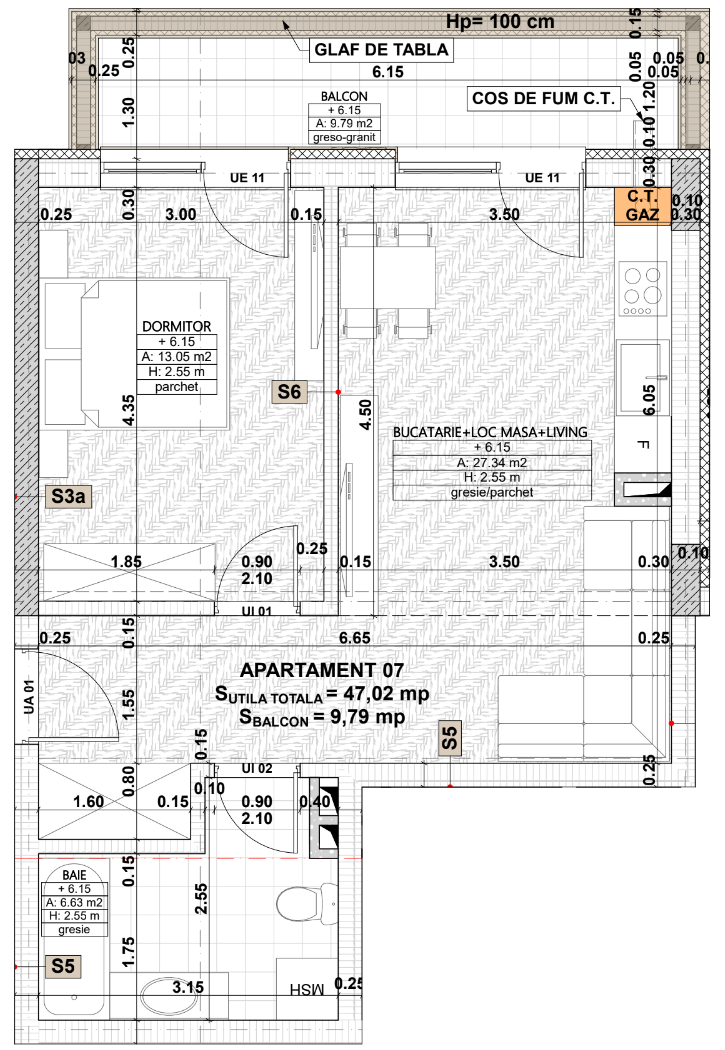 Apartament de vanzare in Floresti Cluj Napoca