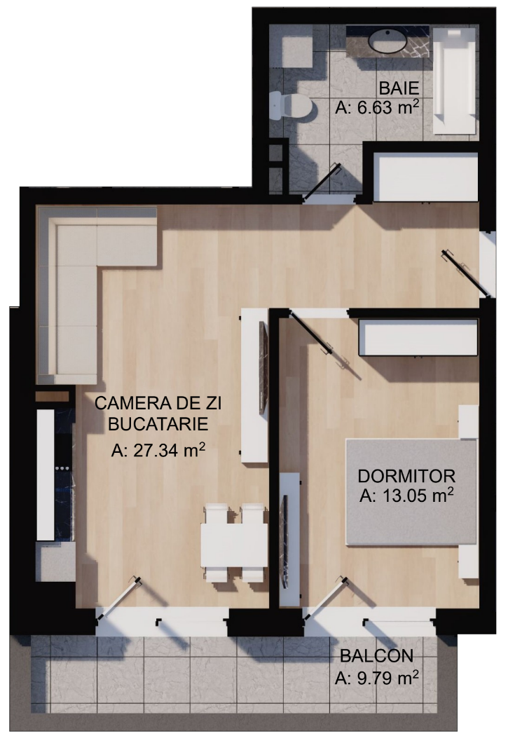 Apartament de vanzare in Floresti Cluj Napoca